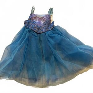 Blue and Purple Tulle Dress for 18” dollar